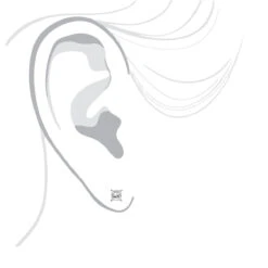 1 Carat Solitaire Princess Cut Diamond Stud Earrings 14K Yellow Gold -Jewelry Sales Store 1 ct diamond stud earrings w princess diamonds 14k p 5652 bod