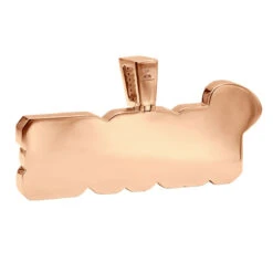 10K Rose Gold 2.5 Carat Diamond Name Plate Pendant For Men And Women 13 10K Rose Gold 2.5 Carat Diamond Name Plate Pendant For Men And Women -Jewelry Sales Store 100627 100627 back rose