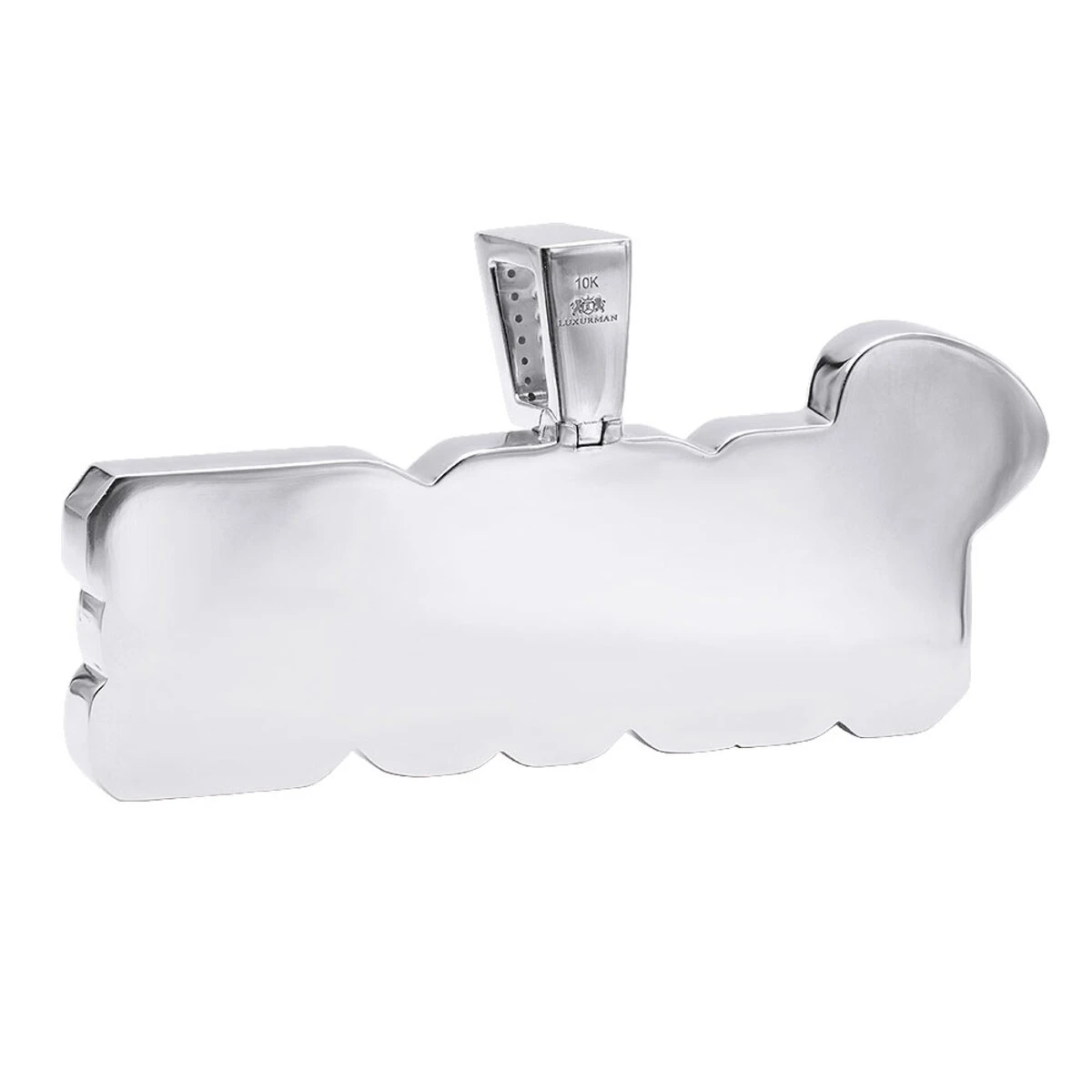 10K Rose Gold 2.5 Carat Diamond Name Plate Pendant For Men And Women 4 10K Rose Gold 2.5 Carat Diamond Name Plate Pendant For Men And Women - Image 4