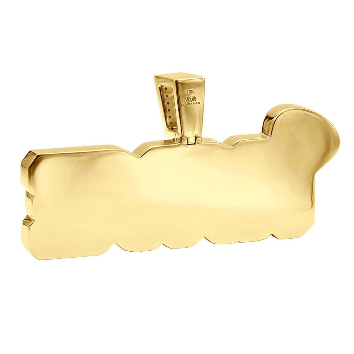 10K Rose Gold 2.5 Carat Diamond Name Plate Pendant For Men And Women 5 10K Rose Gold 2.5 Carat Diamond Name Plate Pendant For Men And Women - Image 5