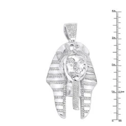 10K Yellow Gold Egyptian Pharaoh Head Diamond Pendant For Men 8ct By Luxurman -Jewelry Sales Store 10k gold egyptian pharaoh head diamond pendant for men 8ct by luxurman rulerwh