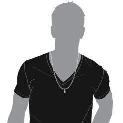 10K White Gold Mini Power Plug Diamond Pendant For Men 0.2ct By Luxurman -Jewelry Sales Store 10k gold power plug diamond pendant for men 02ct by luxurman bodwh