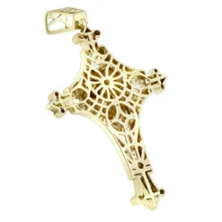 10K Yellow Gold Unique Large Lion Head Cross Pendant For Men 3.29ct By Luxurman 9 10K Yellow Gold Unique Large Lion Head Cross Pendant For Men 3.29ct By Luxurman -Jewelry Sales Store 10k gold unique large lion head cross pendant for men 329ct by luxurman backye