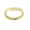 11mm 10K Yellow Gold Miami Cuban Link Chain Bracelet In 7.5-9in