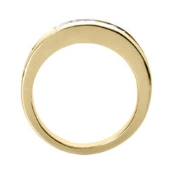 14K White Gold Baguette Diamond Men's Wedding Ring 2ct 7 14K White Gold Baguette Diamond Men's Wedding Ring 2ct -Jewelry Sales Store 14k gold baguette diamond mens wedding ring 2ct p 25637 back yellow 20220426