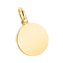 14K Yellow Gold Cross In A Circle Diamond Pendant 0.11ct -Jewelry Sales Store 14k gold cross in a circle diamond pendant 011ct p 27294 backye