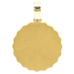 14K Yellow Gold Customizable Picture Frame Diamond Medallion Pendant 2.5Ct 12 14K Yellow Gold Customizable Picture Frame Diamond Medallion Pendant 2.5Ct -Jewelry Sales Store 14k gold customizable picture frame diamond medallion pendant 25ct 804053 backye
