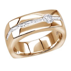 14K White Gold Diamond Men's Wedding Ring 0.74ct -Jewelry Sales Store 14k gold diamond mens wedding ring 074ct p 25596 ro