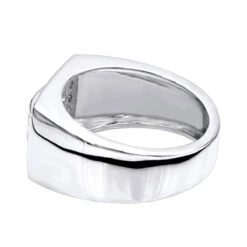 14K Yellow Gold Men's Diamond Pinky Ring White Yellow 0.60ct -Jewelry Sales Store 14k gold mens diamond pinky ring white yellow 060ct p 225 backwh