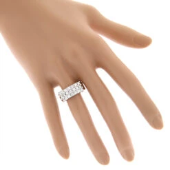 Luxurman Men's Diamond Ring 14K White Gold 1.5ct -Jewelry Sales Store 14k gold mens diamond ring 153ct p 27893 bodwh