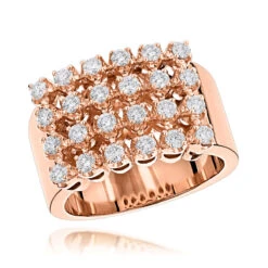 14K Yellow Gold Men's Diamond Ring 1.32ct 8 14K Yellow Gold Men's Diamond Ring 1.32ct -Jewelry Sales Store 14k gold mens diamond rings collection piece 132ct p 5909 ro