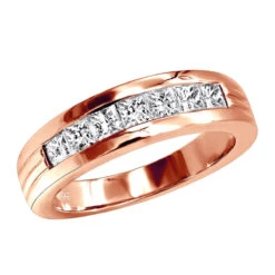 14K White Gold Men's Diamond Wedding Band 1.40ct -Jewelry Sales Store 14k gold mens diamond wedding band 140ct p 27555 ro