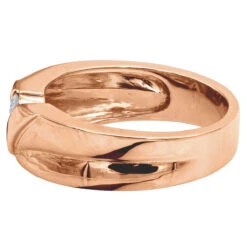 14K White Gold Men's Diamond Wedding Ring 0.24ct 5/16in. (8mm) -Jewelry Sales Store 14k gold mens diamond wedding ring 024ct p 27448 backro