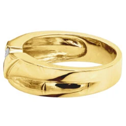 14K White Gold Men's Diamond Wedding Ring 0.24ct 5/16in. (8mm) -Jewelry Sales Store 14k gold mens diamond wedding ring 024ct p 27448 backye