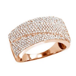 14K White Gold Pave Diamond Wedding Band 0.75ct 8 14K White Gold Pave Diamond Wedding Band 0.75ct -Jewelry Sales Store 14k gold pave diamond wedding band 093ct p 41414 ro