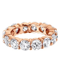14K White Gold Round Diamond Eternity Band 5.85ct 17 14K White Gold Round Diamond Eternity Band 5.85ct -Jewelry Sales Store 14k gold round diamond eternity band 585ct p 24810 backro