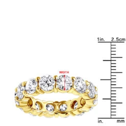 14K White Gold Round Diamond Eternity Band 5.85ct 22 14K White Gold Round Diamond Eternity Band 5.85ct -Jewelry Sales Store 14k gold round diamond eternity band 585ct p 24810 rulerye