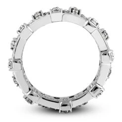 14K White Gold Round Diamond Eternity Ring 0.96ct 17 14K White Gold Round Diamond Eternity Ring 0.96ct -Jewelry Sales Store 14k gold round diamond eternity ring 096ct p 24905 additional white