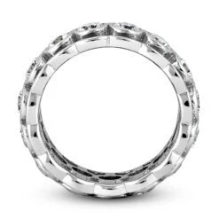 14K White Gold Round Diamond Eternity Ring 2.25ct -Jewelry Sales Store 14k gold round diamond eternity ring 225ct p 24896 additional white
