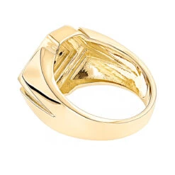 14K Yellow Gold Ruby Men's Ring By Luxurman 9 14K Yellow Gold Ruby Men's Ring By Luxurman -Jewelry Sales Store 14k gold ruby mens ring by luxurman backye