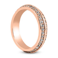 18K White Gold Diamond Eternity Band 0.80ct 4.3mm 14 18K White Gold Diamond Eternity Band 0.80ct 4.3mm -Jewelry Sales Store 18k gold diamond eternity band 080ct p 30502 back rose 20220420 20220426