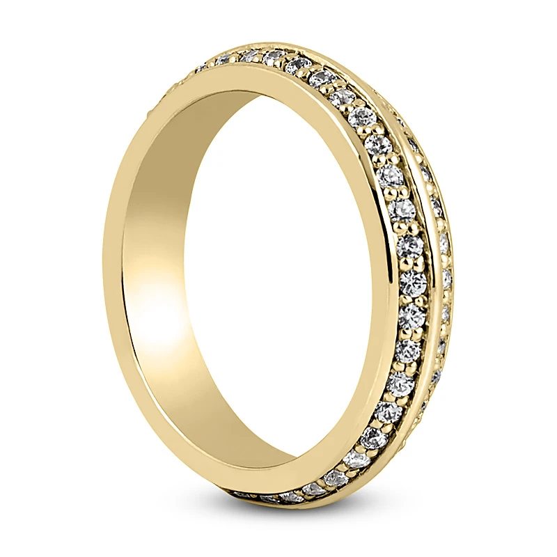 18K White Gold Diamond Eternity Band 0.80ct 4.3mm 5 18K White Gold Diamond Eternity Band 0.80ct 4.3mm - Image 5