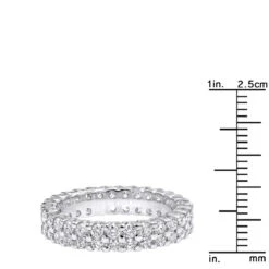 18K White Gold Diamond Eternity Band 1.74ct -Jewelry Sales Store 18k gold diamond eternity band 174ct p 30484 rulerwh