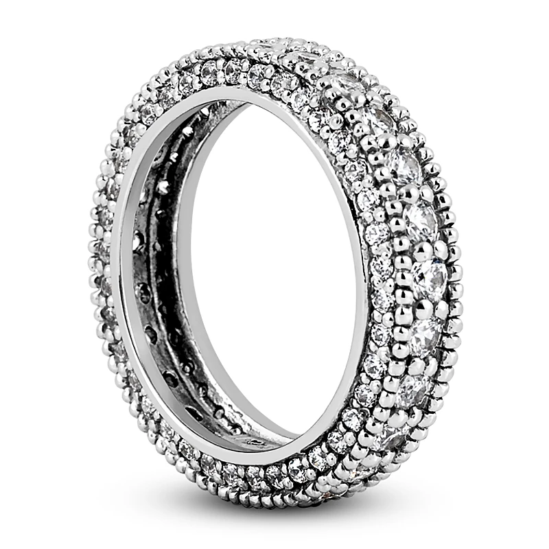 18K White Gold Diamond Eternity Band 2.06ct 4 18K White Gold Diamond Eternity Band 2.06ct - Image 4