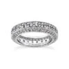 18K White Gold Diamond Eternity Band 2.06ct