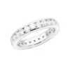 18K White Gold Diamond Eternity Band 2.20ct