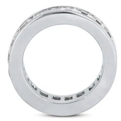 18K White Gold Diamond Eternity Band 3.40ct 5.0mm 5 18K White Gold Diamond Eternity Band 3.40ct 5.0mm -Jewelry Sales Store 18k gold diamond eternity band 340ct p 30426 additional white