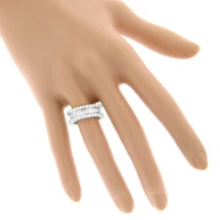 18K White Gold Diamond Eternity Band 5.72ct -Jewelry Sales Store 18k gold diamond eternity band 572ct p 30430 bodwh