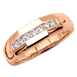 18K White Gold Men's Diamond Wedding Ring 0.49ct -Jewelry Sales Store 18k gold mens diamond wedding ring 049ct p 30919 ro