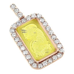 14K Yellow Gold Pamp Suisse Bar Diamond Pendant 2.5ct Dog Tag 10 14K Yellow Gold Pamp Suisse Bar Diamond Pendant 2.5ct Dog Tag -Jewelry Sales Store 24k gold pamp suisse bar diamond pendant 311ct dog tag ro