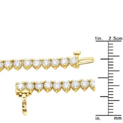 3 Prong Diamond Eternity Chain For Men And Women 14K Yellow Gold Tennis Necklace 17 3 Prong Diamond Eternity Chain For Men And Women 14K Yellow Gold Tennis Necklace -Jewelry Sales Store 3mm iced out eternity diamond chain for men women 14k gold tennis necklace 804063 rulerye