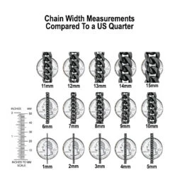 Luxurman Black Diamond 2 Row Men's Diamond Tennis Bracelet Solid 10K Black Plated Gold 7ctw -Jewelry Sales Store Chains Sizing Comparison Coin 3