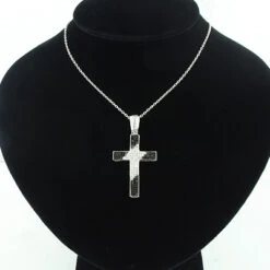Black And White Diamond Cross Pendant 0.51ct Silver 6 Black And White Diamond Cross Pendant 0.51ct Silver -Jewelry Sales Store black and white diamond cross pendant 051ct silver p 47168bod