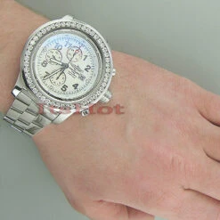 Breitling Super Avenger Diamond Watch 6ct -Jewelry Sales Store breitling super avenger diamond watch 6ct p 9784bod