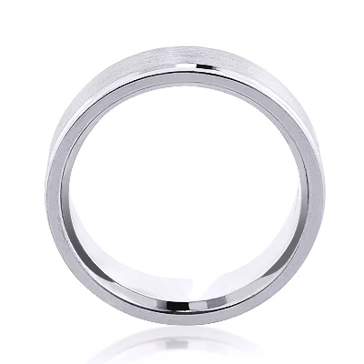 Cosmopolitan Wedding Band For Men In Platinum 4 Cosmopolitan Wedding Band For Men In Platinum - Image 4