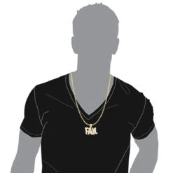 10K Yellow Gold Real Diamond Men's Pendant By Luxurman 3.5ct 10 10K Yellow Gold Real Diamond Men's Pendant By Luxurman 3.5ct -Jewelry Sales Store custom jewelry solid 10k gold real diamond mens pendant by luxurman 35ct bodye