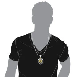 Wolverine Diamond Pendant 7.45ct 10K White Gold -Jewelry Sales Store custom jewelry wolverine diamond pendant 745ct 10k p 35871 bodwh