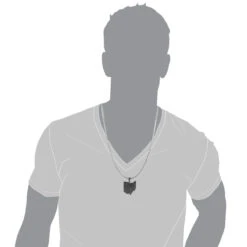 Black Diamond Ohio State Pendant In Sterling Silver 14ct -Jewelry Sales Store custom pendants black diamond ohio state pendant in sterling silver 14ct bod