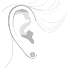 Dazzling Men's Diamond Stud Earrings 0.4ct Single Stud 14K White Gold -Jewelry Sales Store dazzling mens diamond stud earrings 04ct single stud 14k gold bodwh