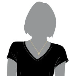 Baby Diamond Little Angel Pendant 14K Yellow Gold 0.25ct Mini Charm -Jewelry Sales Store diamond little angel pendant 14k gold 033ct bodye