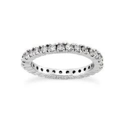 Diamond Platinum Eternity Band 5.60ct