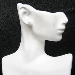 Discount Diamond Earrings 14K White Gold Diamond Stud Earrings .44 -Jewelry Sales Store discount diamond earrings 14k diamond stud earrings 44 p 6904bod