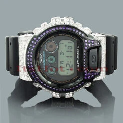 Iced Out Casio G-Shock Watch With Crystals