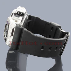 Iced Out Casio G-Shock Watch With Crystals -Jewelry Sales Store iced out casio g shock watch with crystals p 45777back