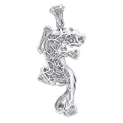 3D 10K White Gold Black White Diamond Tiger Pendant For Men 8.5ct By Luxurman 9 3D 10K White Gold Black White Diamond Tiger Pendant For Men 8.5ct By Luxurman -Jewelry Sales Store jewelry 3d 10k gold black white diamond tiger pendant for men 85ct by luxurman backwh