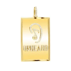 Custom-made 14K Rose Gold Diamond Unheard Pendant For Men 1.4Ct -Jewelry Sales Store jewelry custom made jewelry 14k gold diamond unheard pendant for men 14ct ye